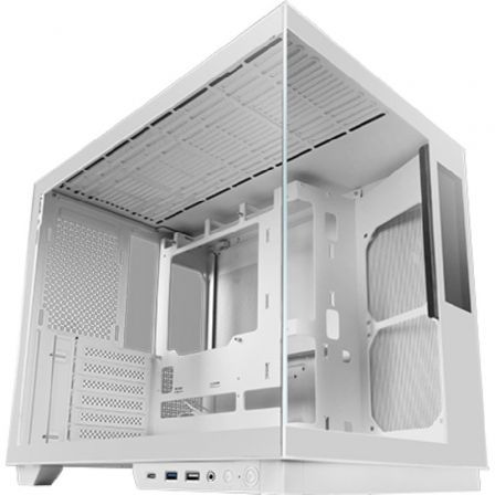 Mars Gaming Caja Gaming MC-MIRAGE ATX Blanca con Pantalla LCD IPS 7.2", Cristal Templado Panorámico, Doble Cámara y Soporte Refrigeración Líquida hasta 360 mm Mars Gaming Caja Gaming MC-MIRAGE ATX Blanca con Pantalla LCD IPS 7.2", Cristal Templado Panorámico, Doble Cámara y Soporte Refrigeración Líquida hasta 360 mm